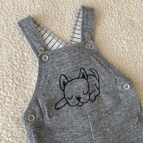 *EUC* First Impressions Baby Boy 2-Piece Overall Set - Picture 8 of 16